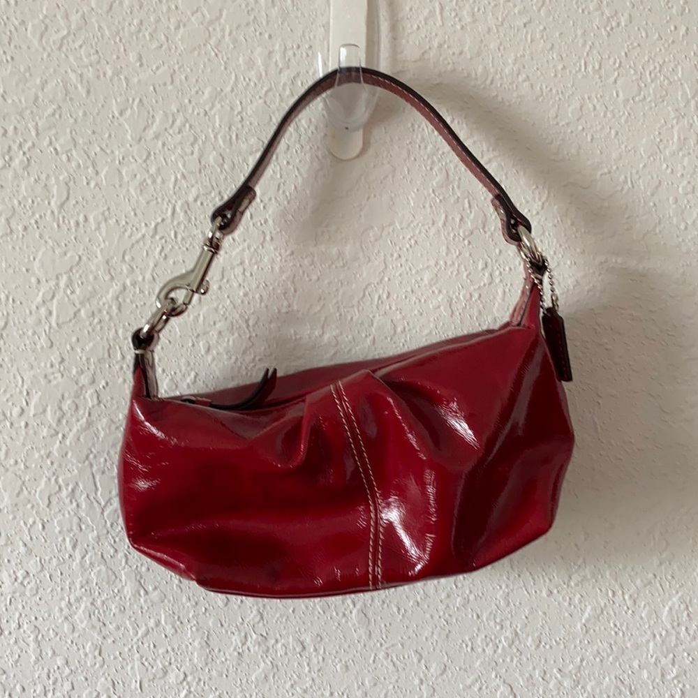 Coach Y2K cherry red purse